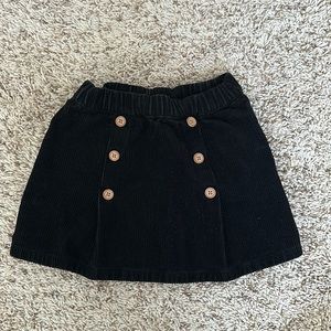 Art Class corduroy black 5T Skirt